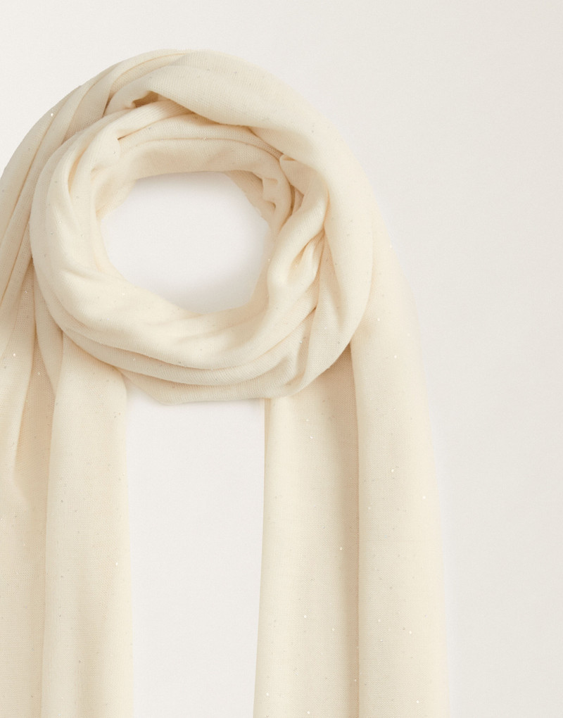 Wool scarf with sequins 3