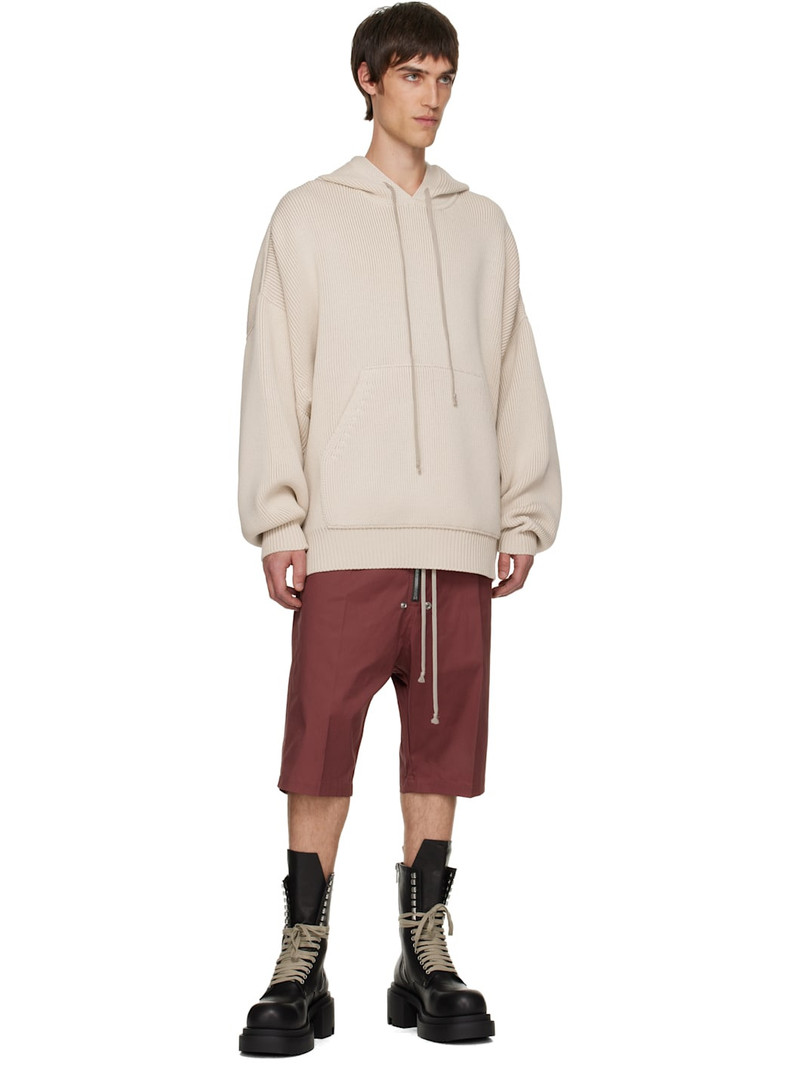 Rick Owens Pink Concordians Bela Pods Shorts outlook