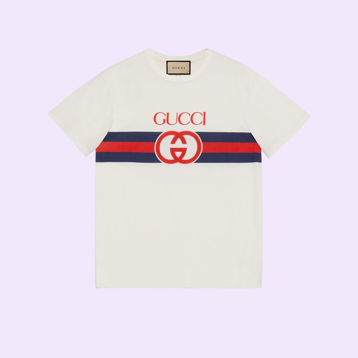 Interlocking G cotton T-shirt - 1