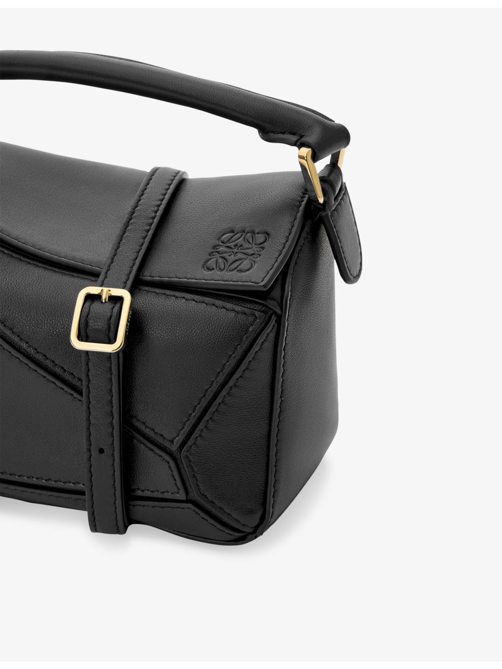 Mini Puzzle Leather Bag - 2