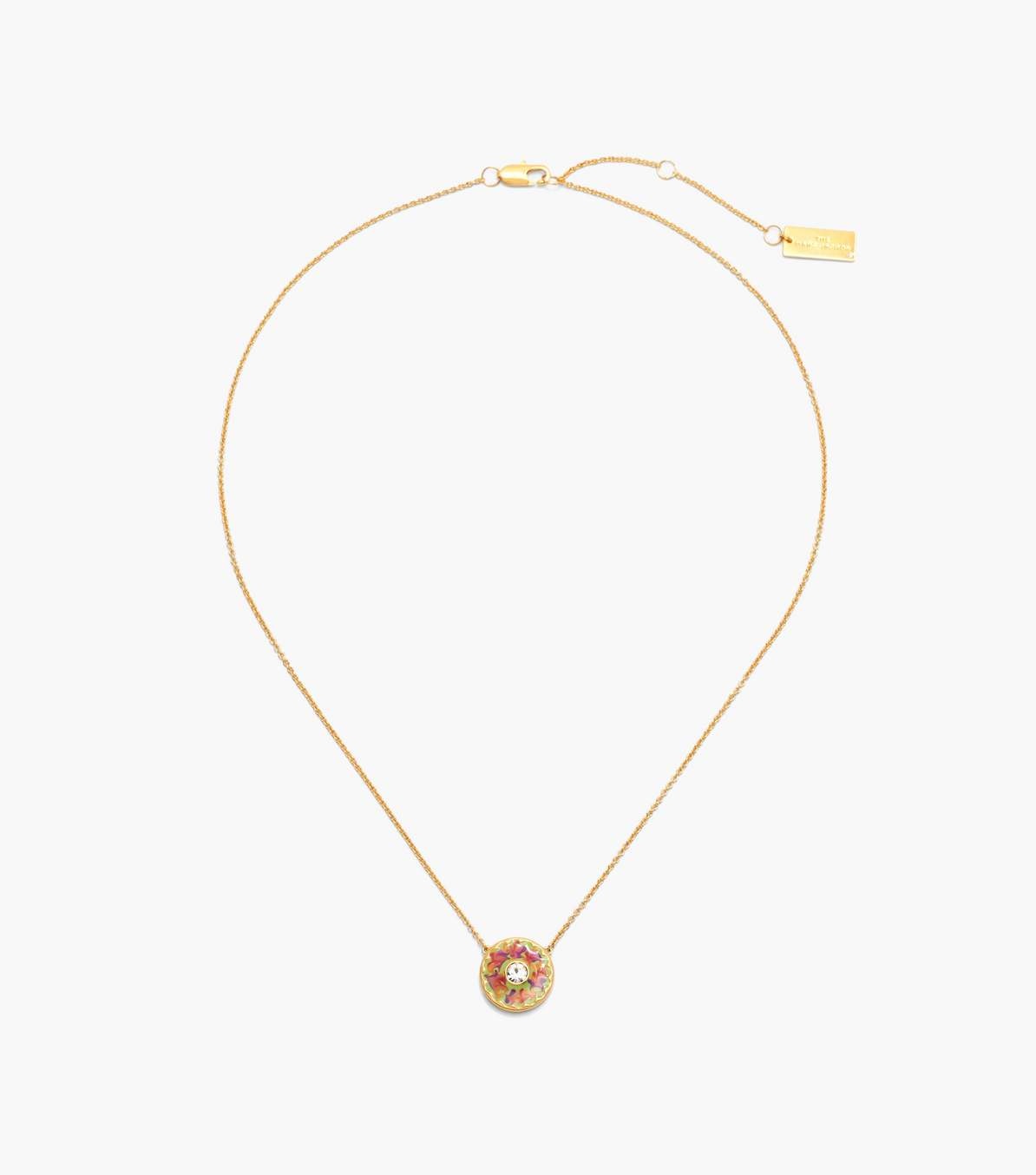 THE MARBLED MEDALLION PENDANT - 4
