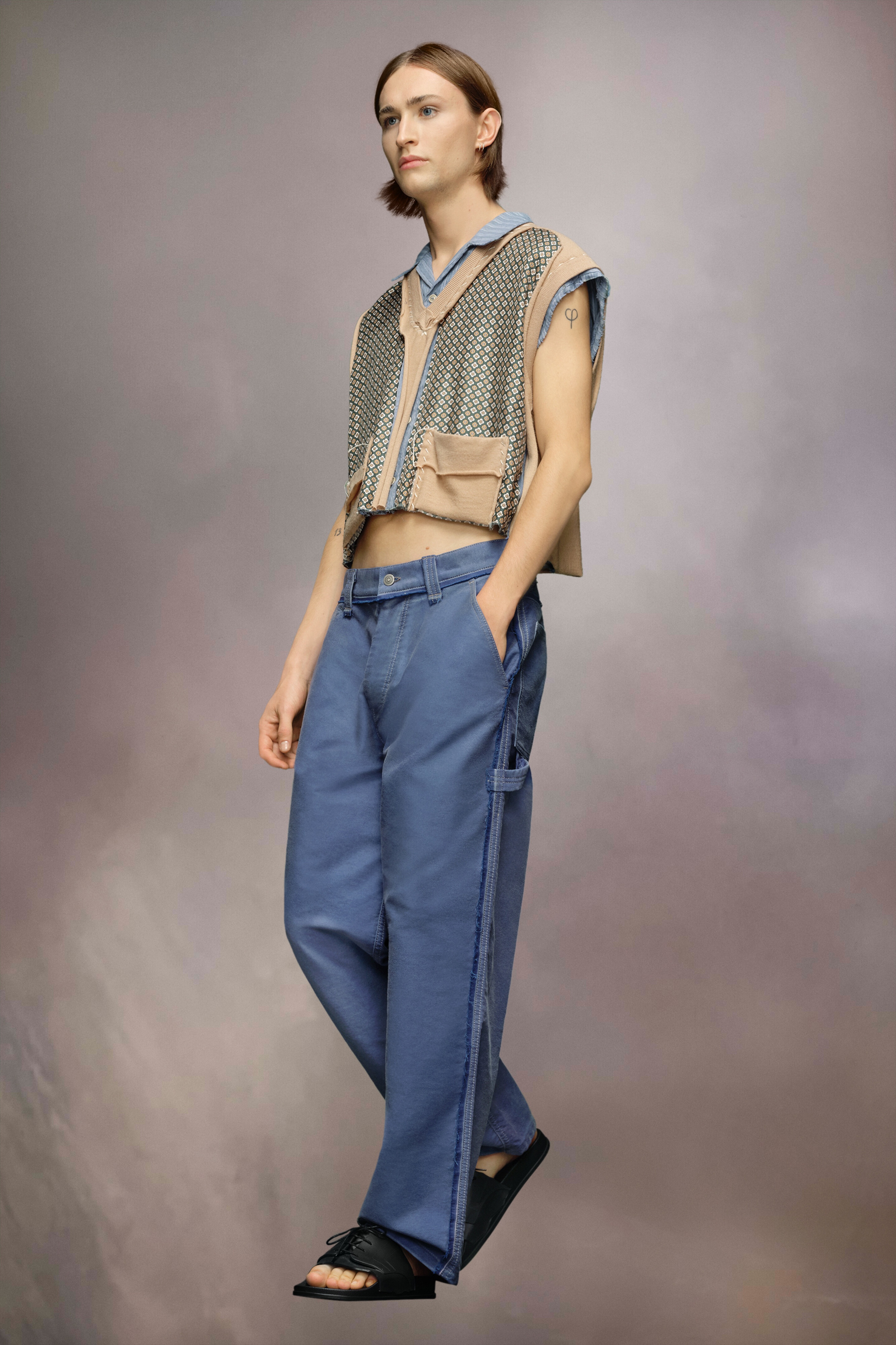 Worker's moleskin trousers - 3