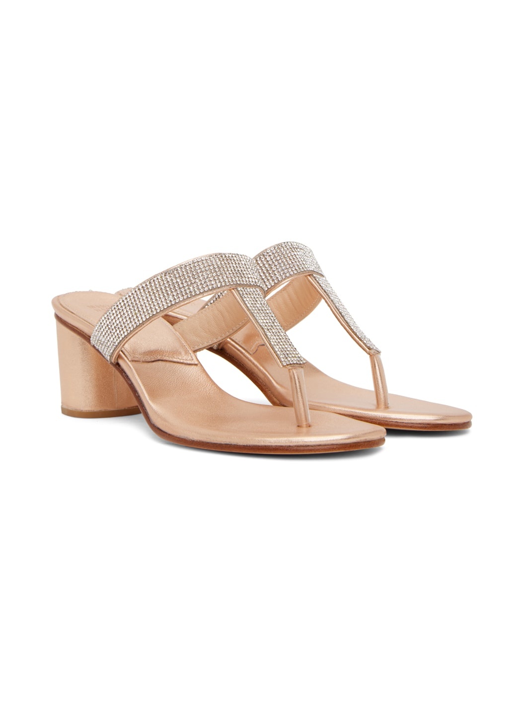 Tan Esma Heeled Sandals - 4