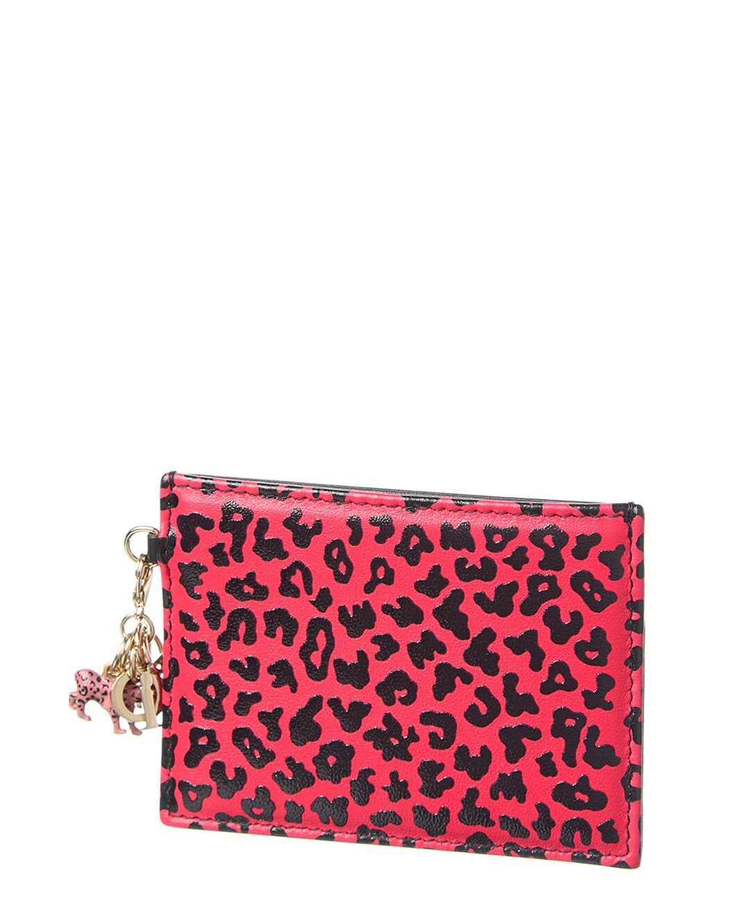 Dior Logo Leather Card Case - 2