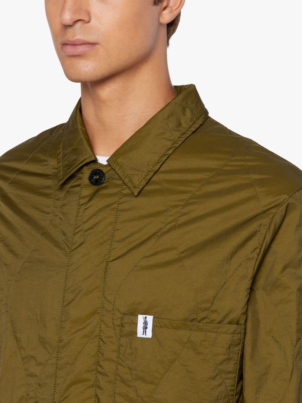 CHORE KHAKI NYLON QUILTED JACKET | GQM-215 - 5