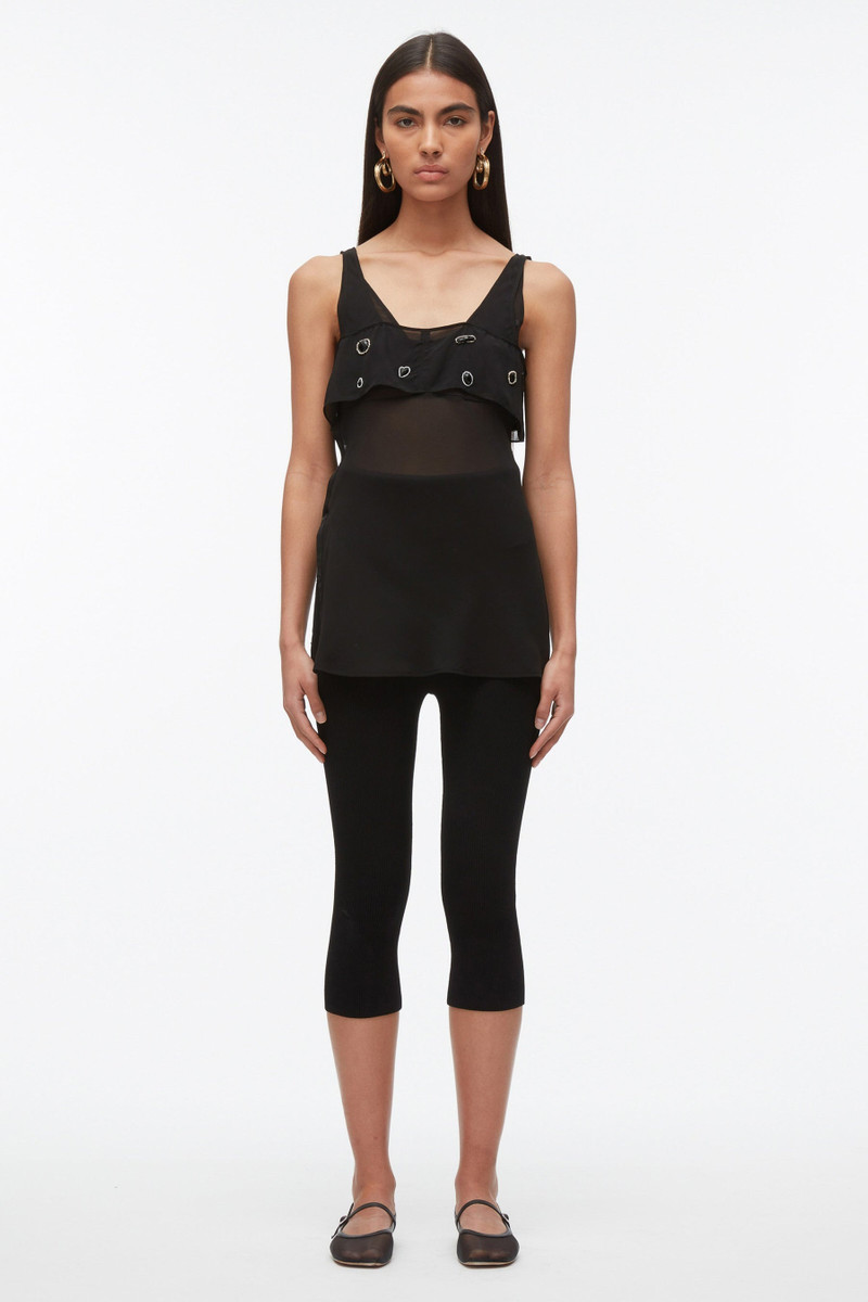 Halo Embroidered Chiffon Cami 6