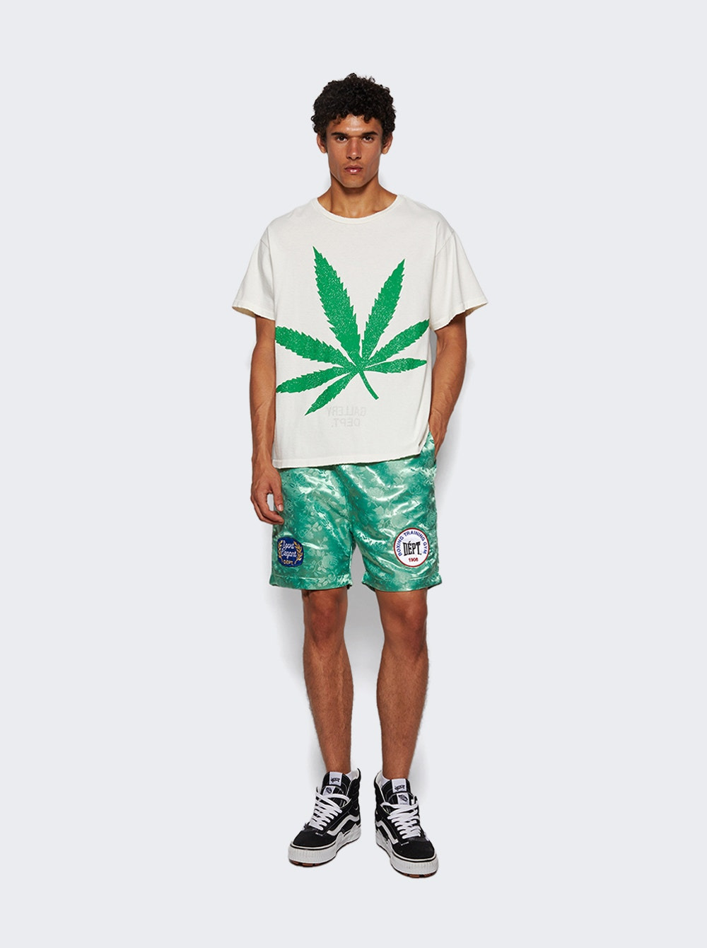 Jacquard Boxing Short Green - 5
