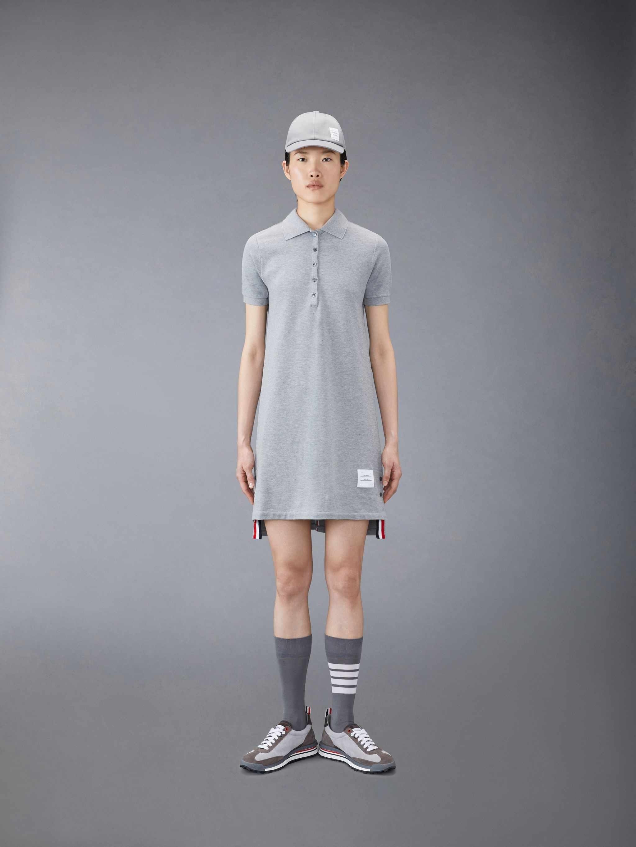RWB ノースリーブ テニスドレス thom browne 80113 家族の再会 記念品RWB ノースリーブ テニスドレス thom browne