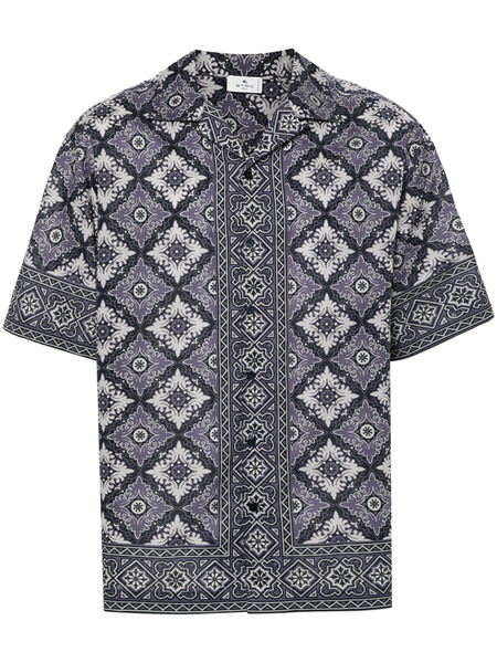 Shirt with abstract print - 1