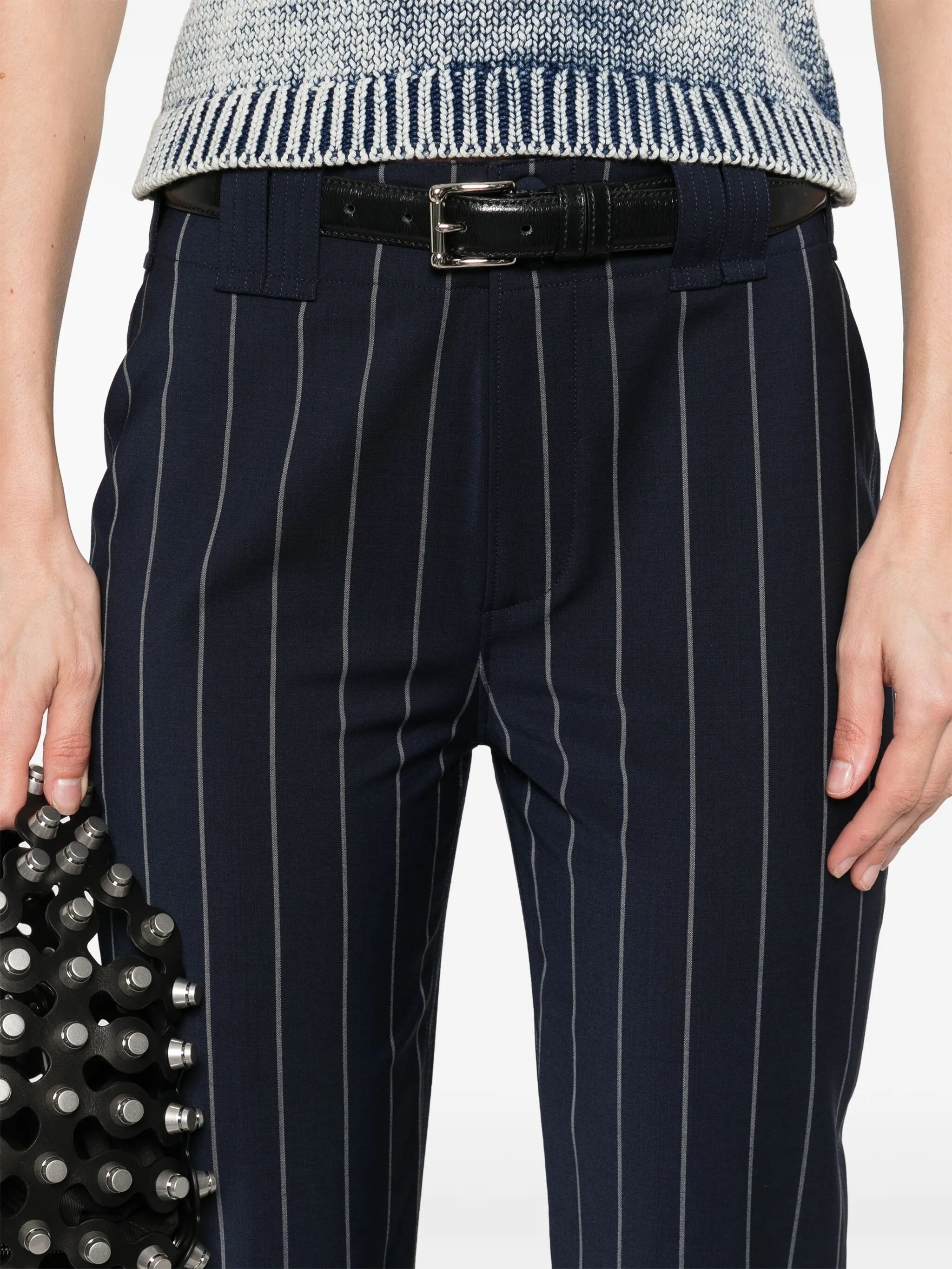 striped trousers - 5