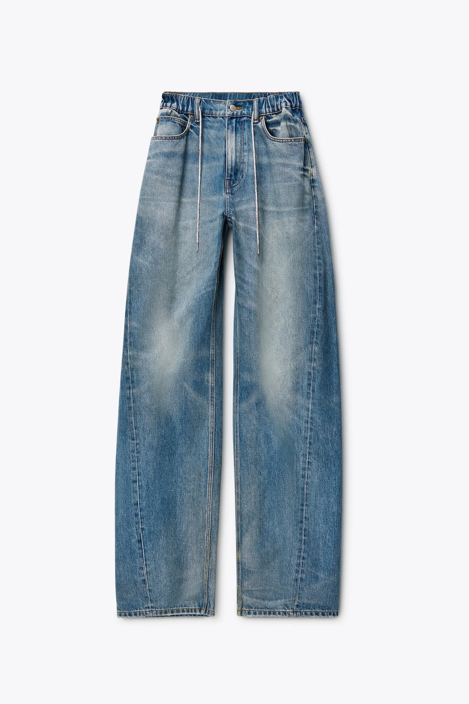 crystal hotfix drawcord balloon jogger - 1
