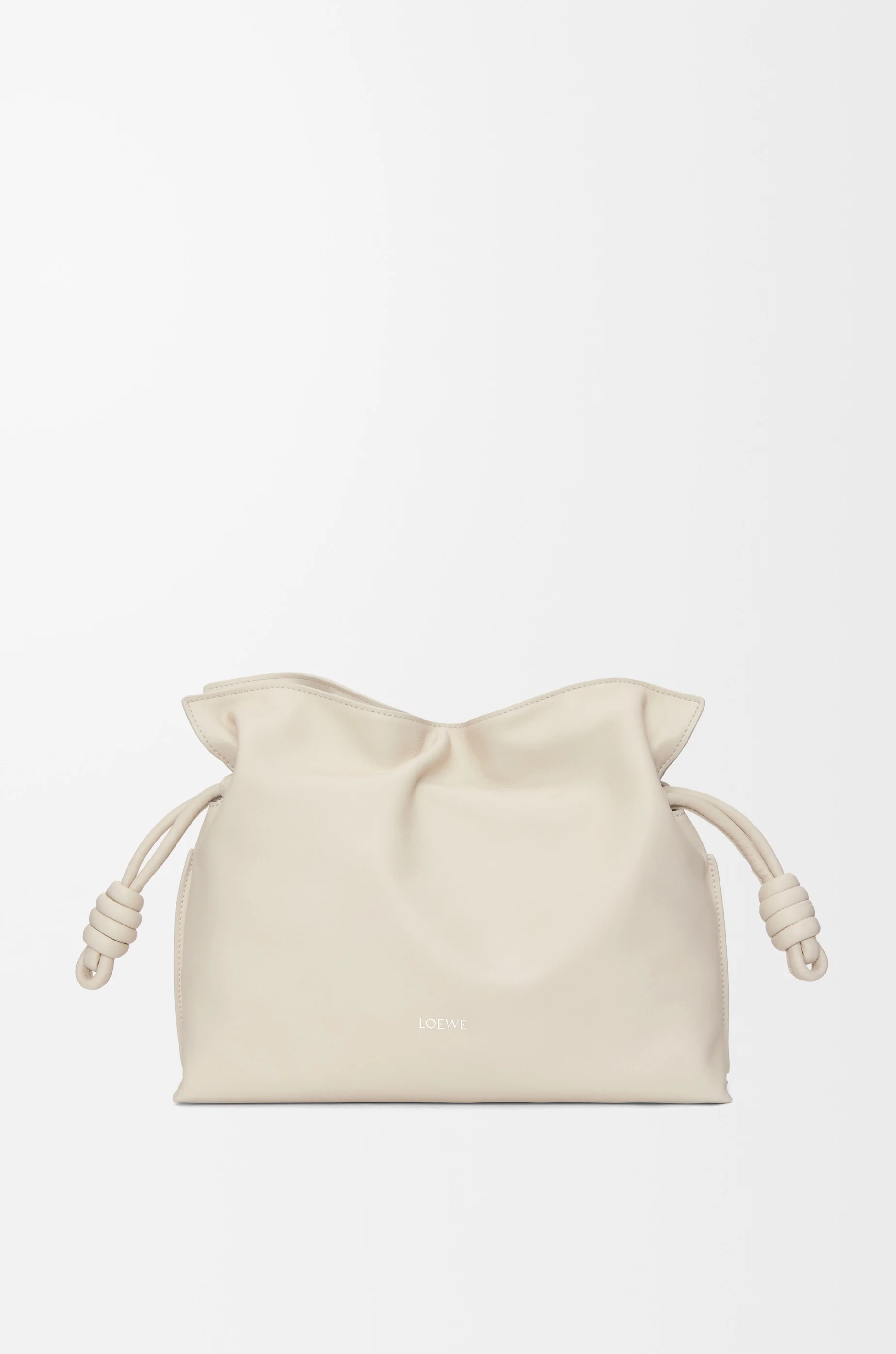 Medium Flamenco clutch in nappa calfskin - 1