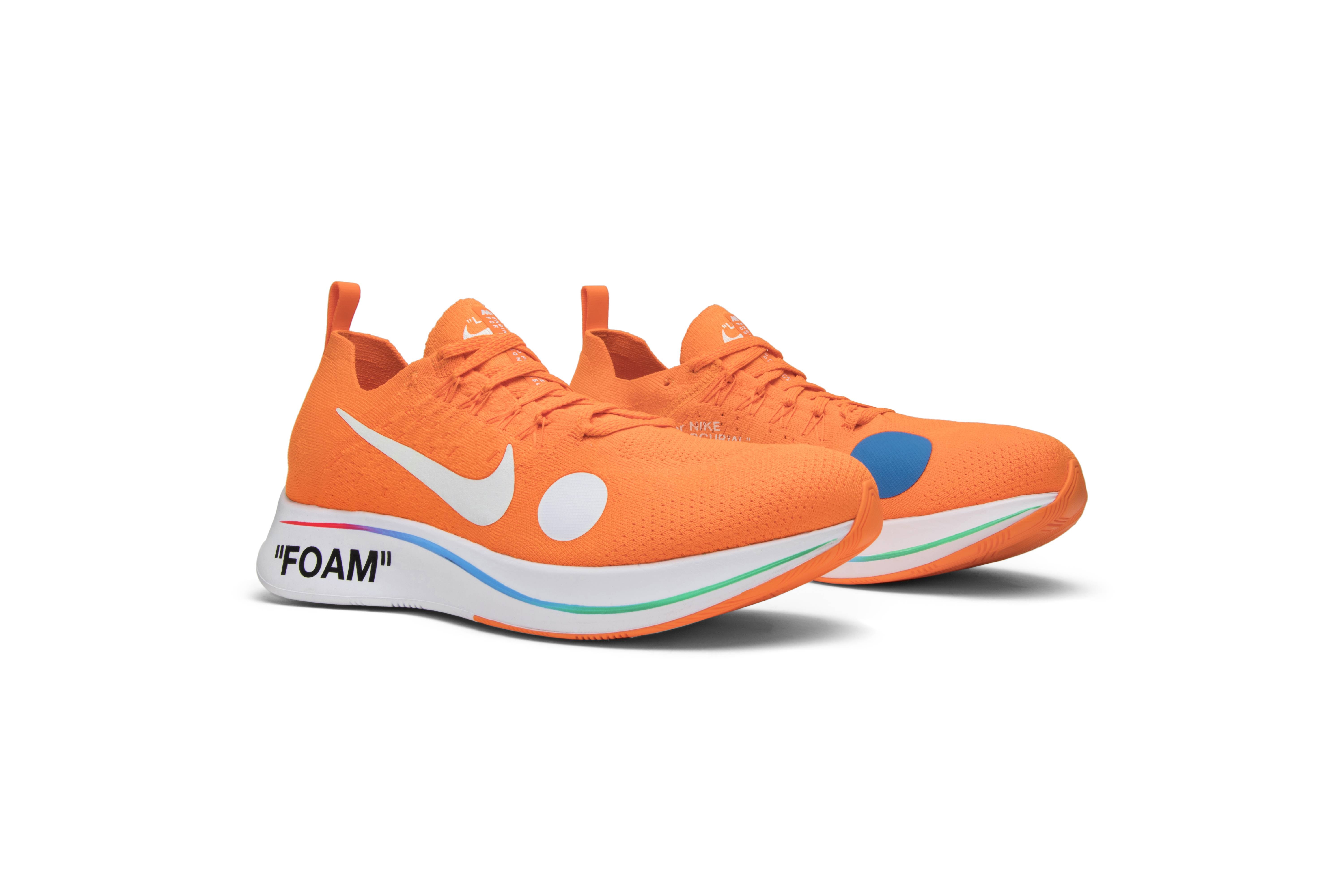 Off-White x Zoom Fly Mercurial Flyknit 'Total Orange' - 8