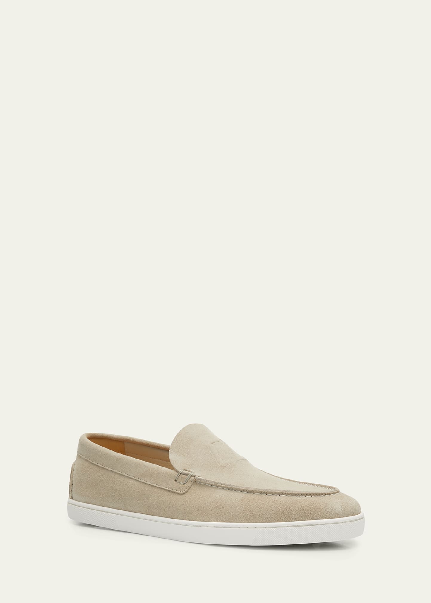 Men's Varsiboat Red Sole Leather Boat Shoes - 2