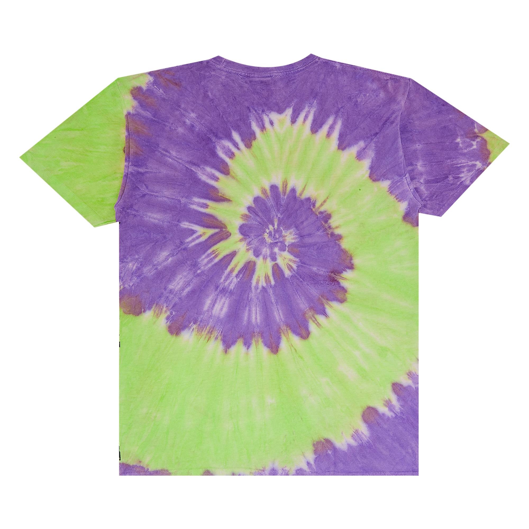 Stussy 8 ball Dice Tee 'Tie-Dye Purple/Green' - 2