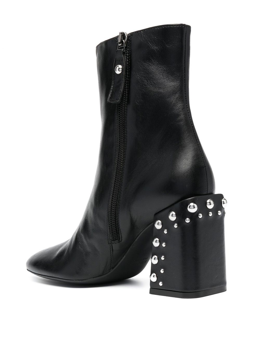 studded-heel 75mm ankle boots - 3