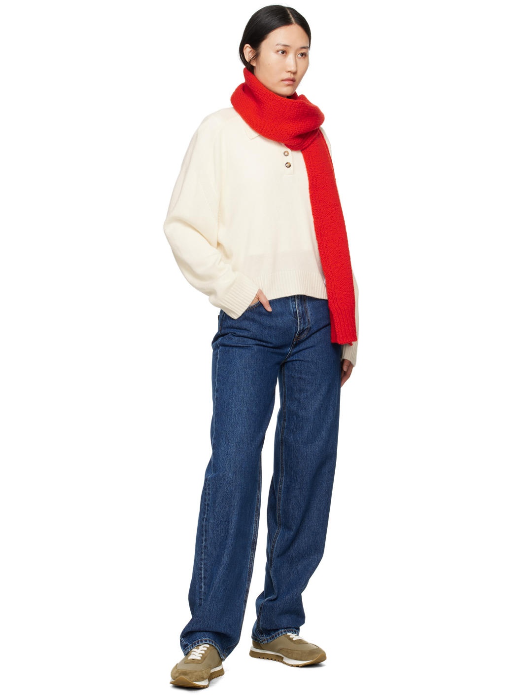 Navy Samur Jeans - 4