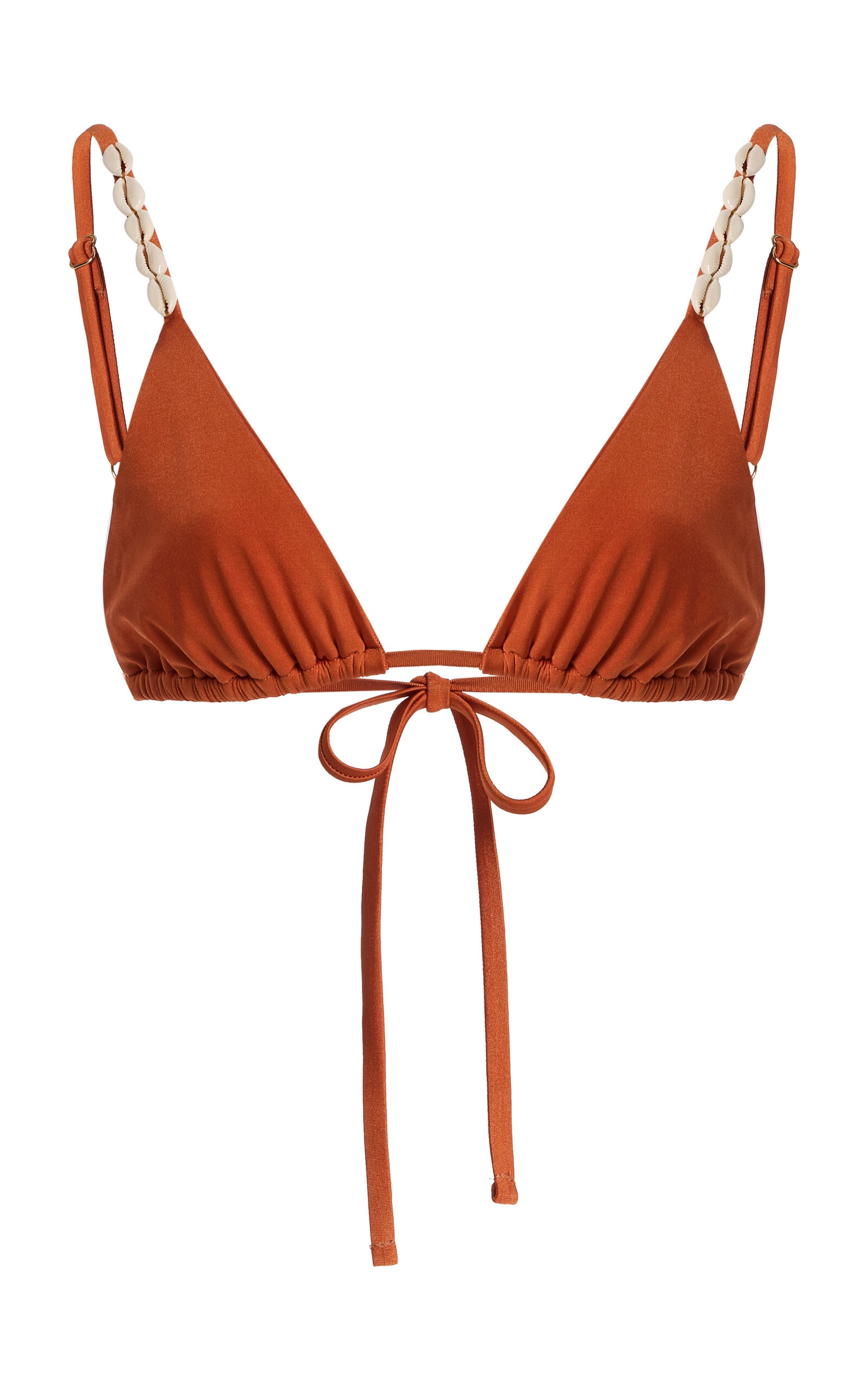 Cowries-Detailed Bikini Top orange - 1