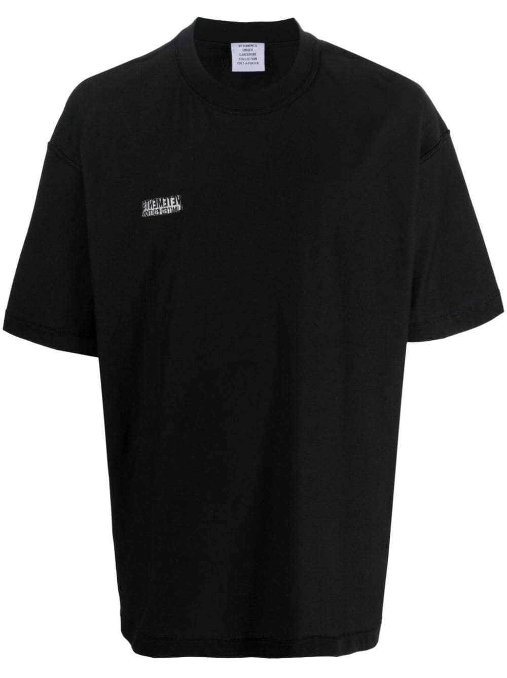 inside-out cotton T-shirt - 1