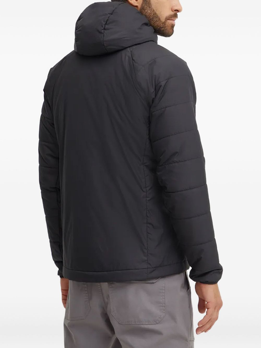 hooded-neck insulated jacket - 3