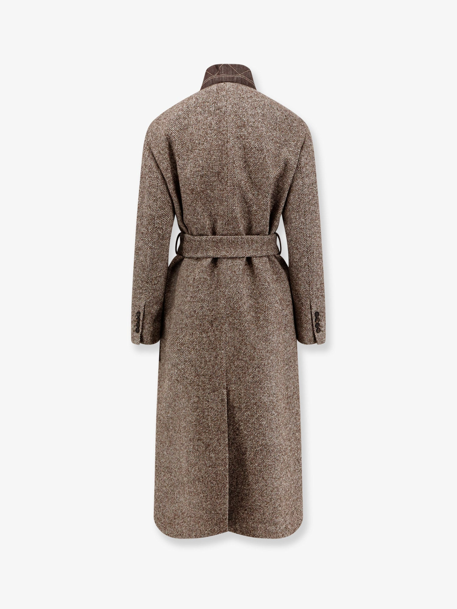 Wool Blend Padded Coat - 2
