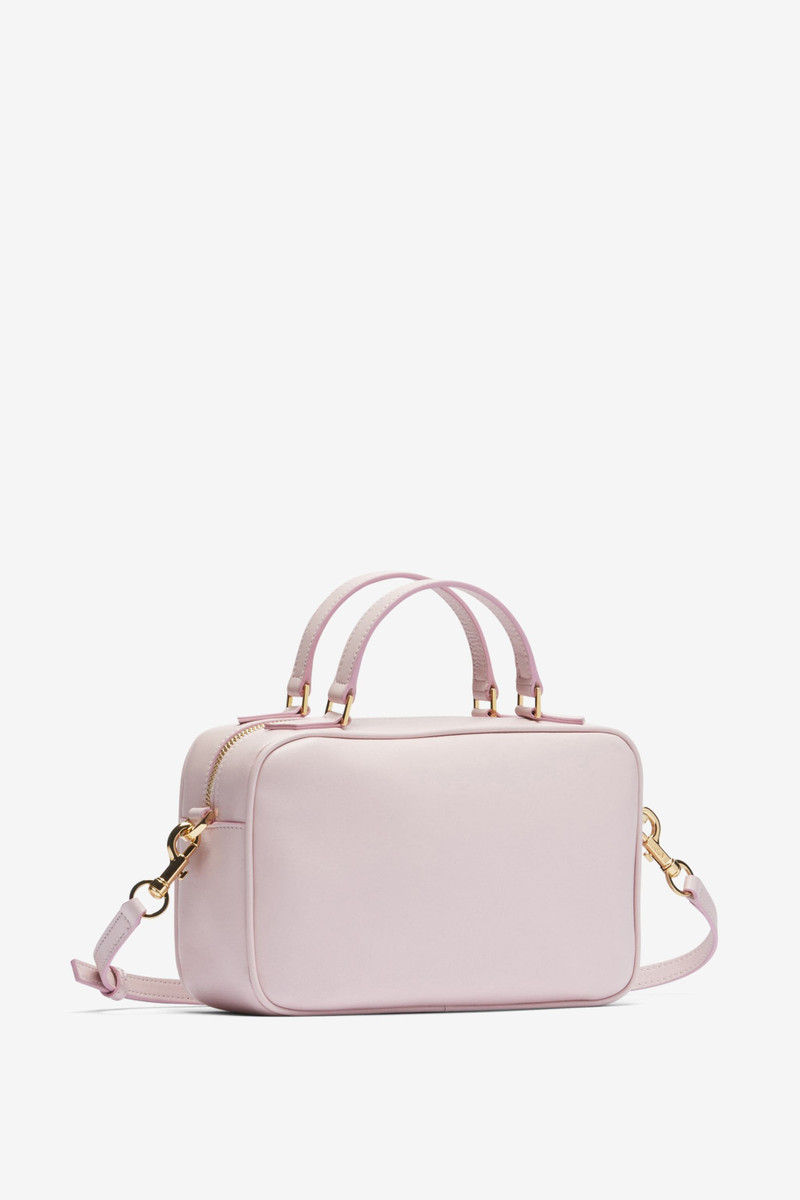 N°21 MINI BAULETTO LEATHER SHOULDER BAG outlook