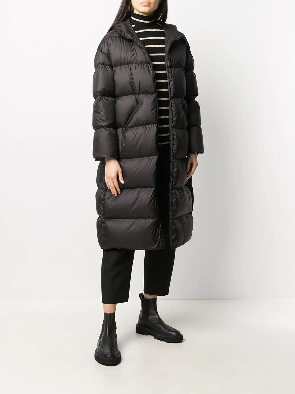 layered rain coat - 8