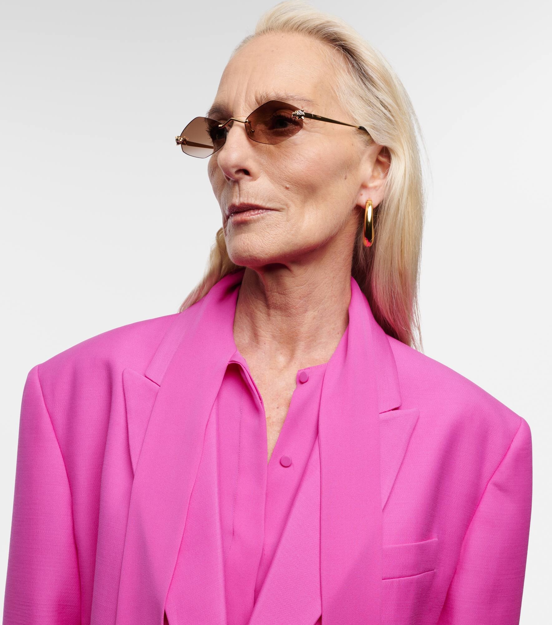 Panthère de Cartier geometric sunglasses - 6