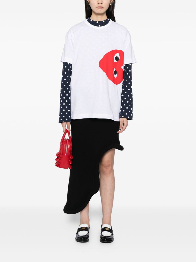 Comme des Garçons PLAY heart-print T-shirt outlook