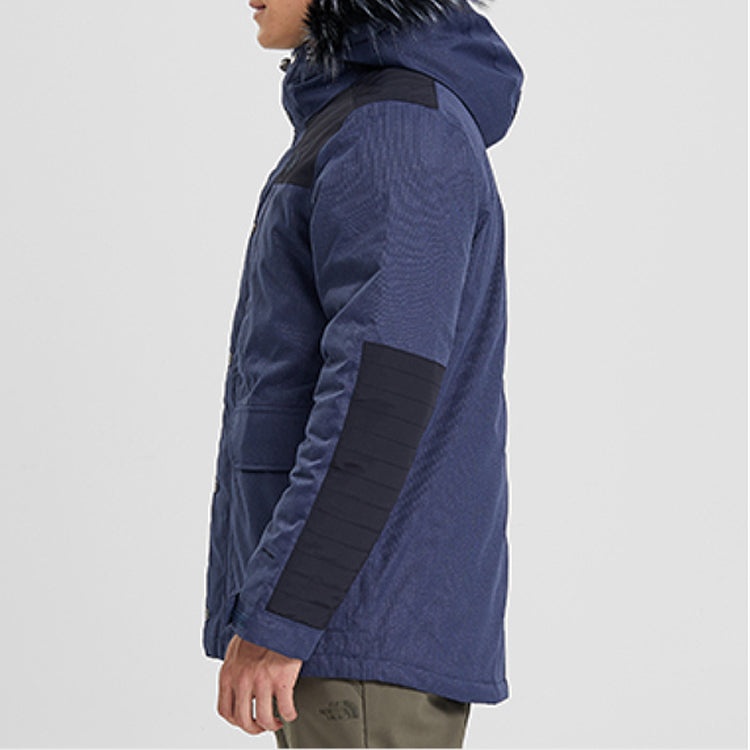 THE NORTH FACE Fusion Parka Jacket 'Navy' 3VUJ-H2G - 3