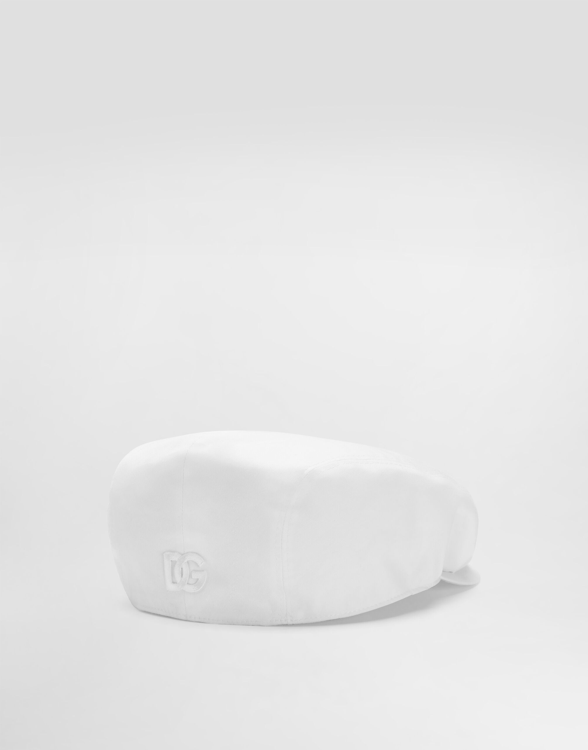 Cotton gabardine flat cap - 2