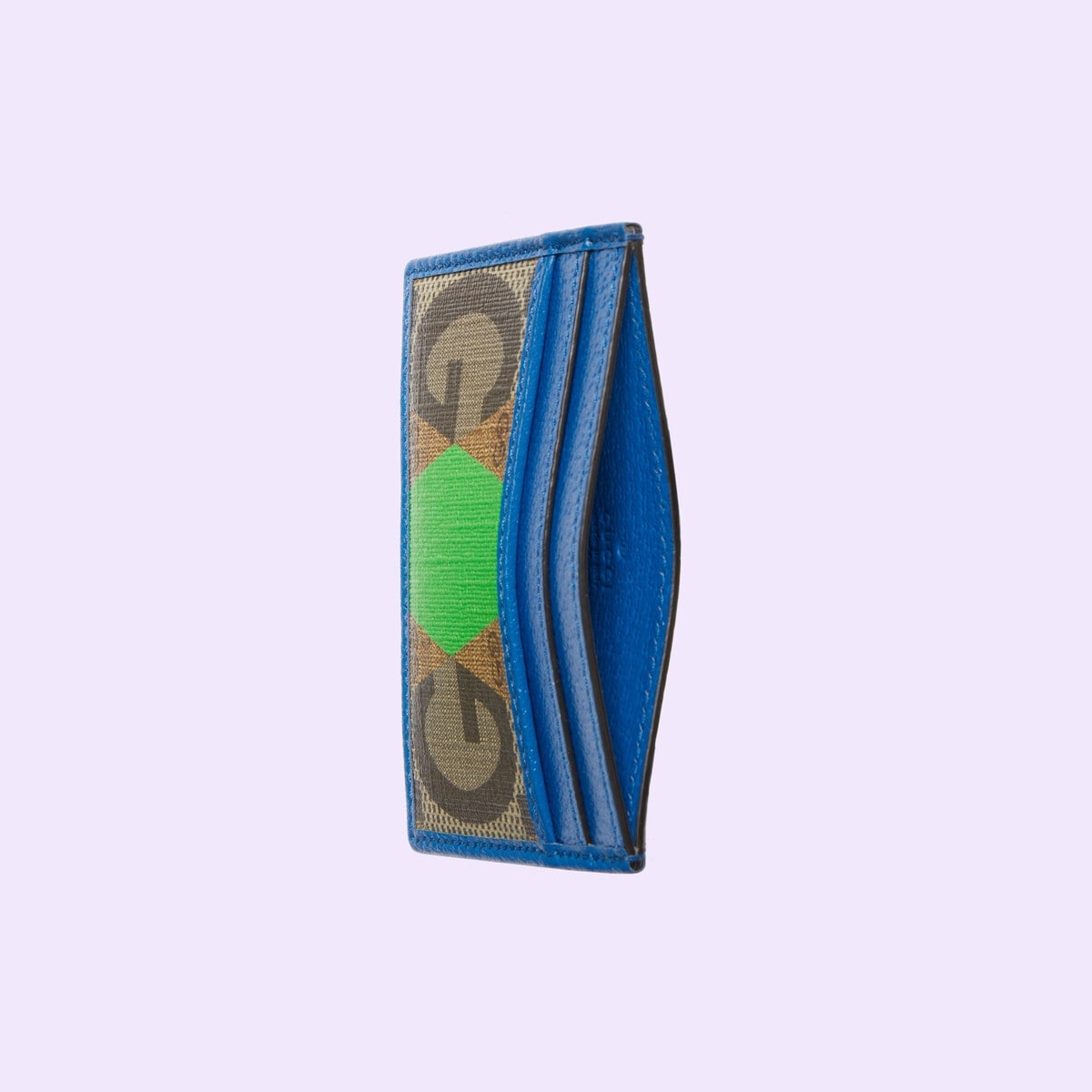 GG rhombus print card case - 2