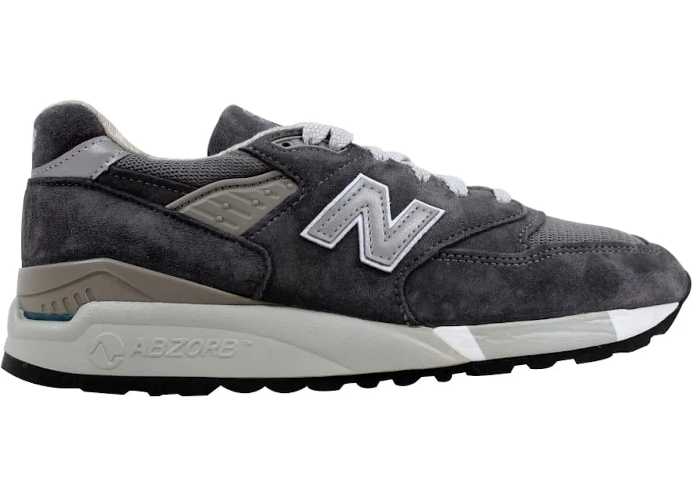 New Balance 998 Grey/Charcoal (Women's) - 1