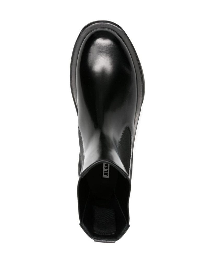 chunky leather Chelsea boots 4