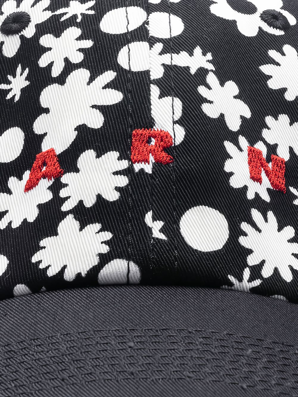floral-print baseball cap - 4