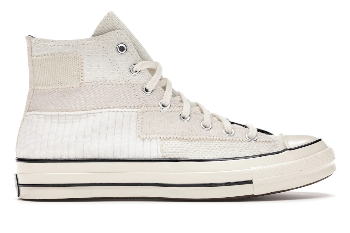 Converse Chuck Taylor All Star 70 Hi Mono Patchwork White Egret - 1