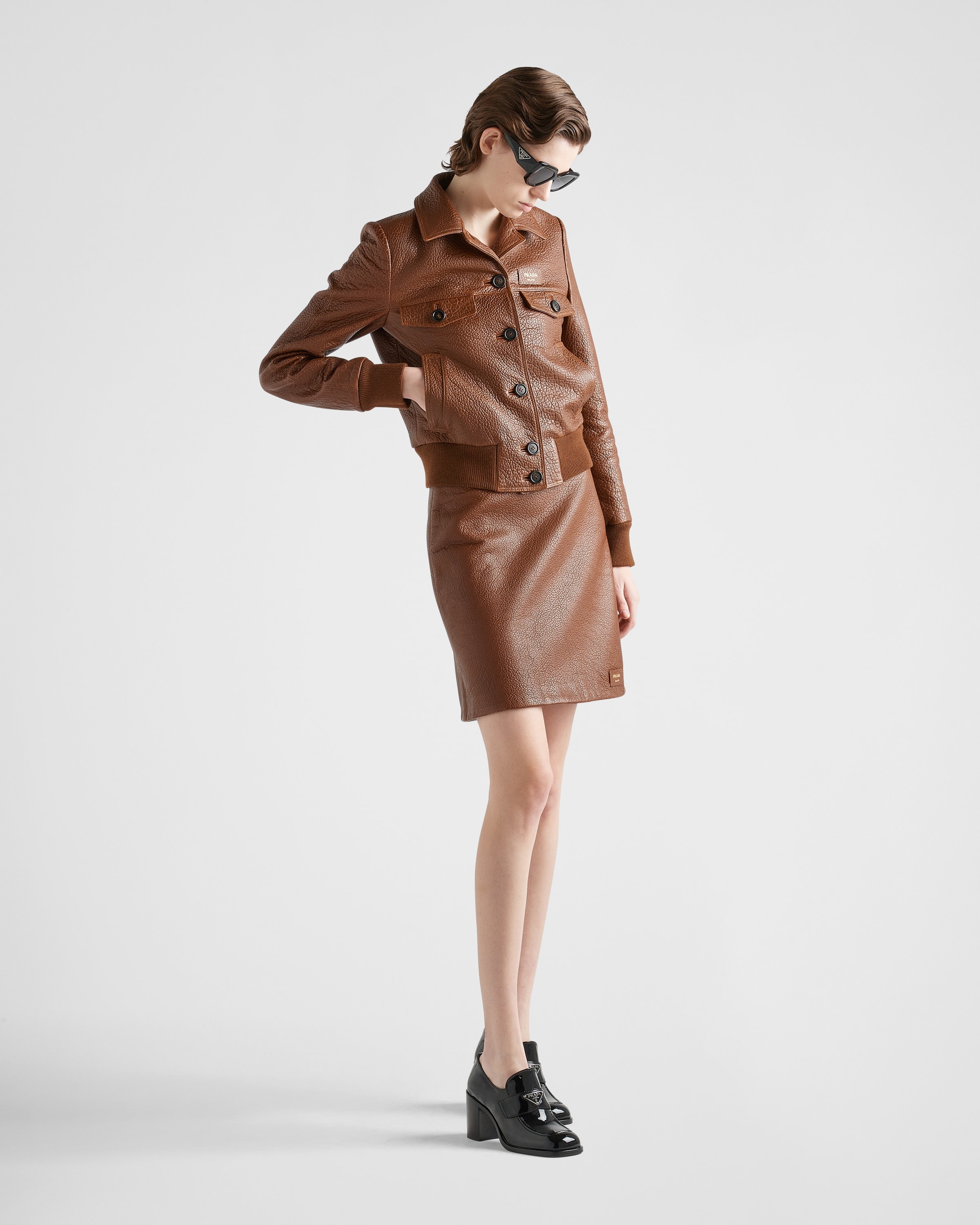 Nappa leather skirt - 2