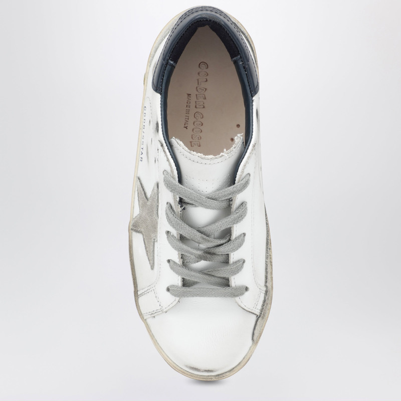 Super-Star sneakers in white/navy blue 3