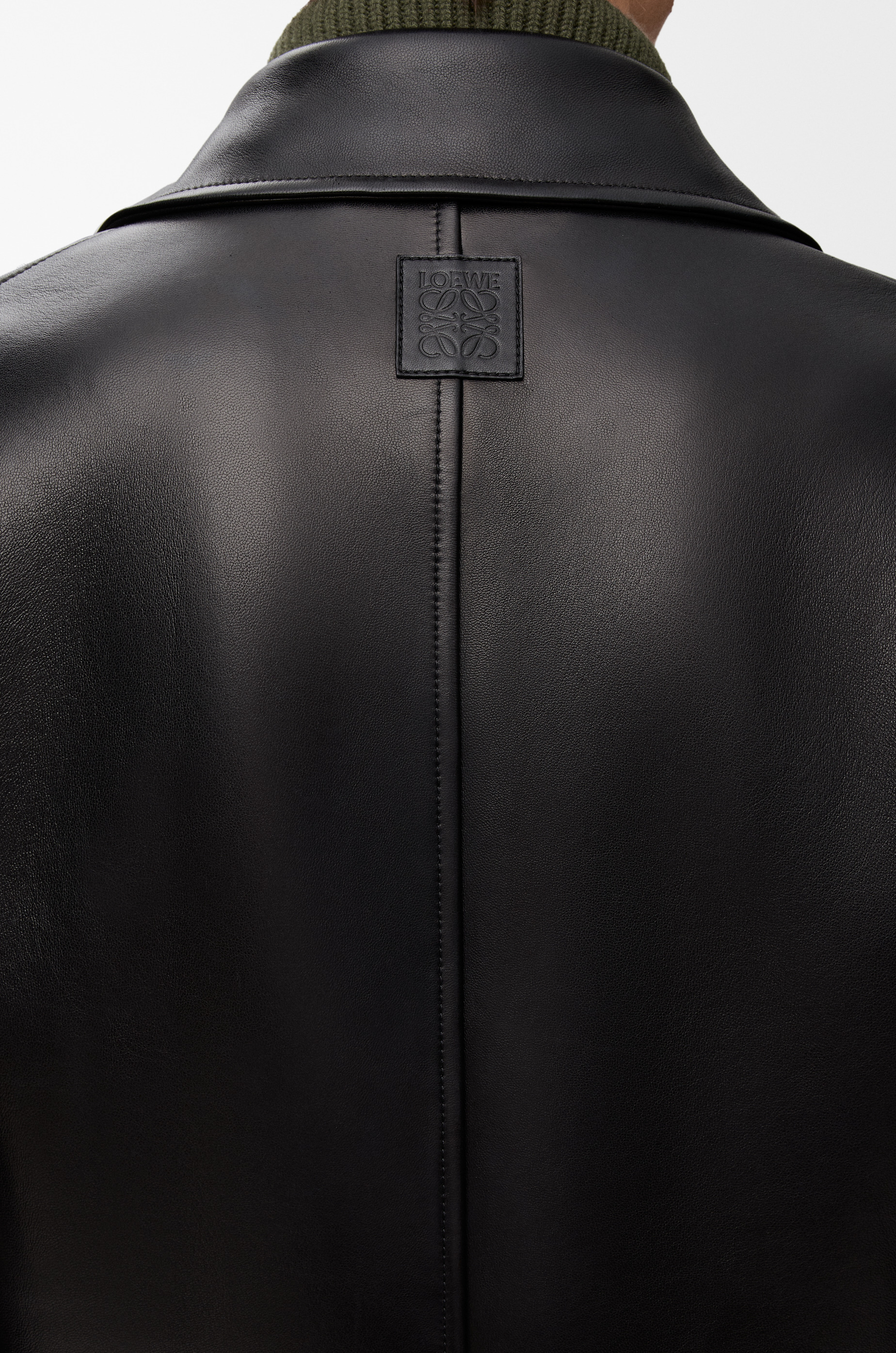 Biker jacket in nappa lambskin - 5