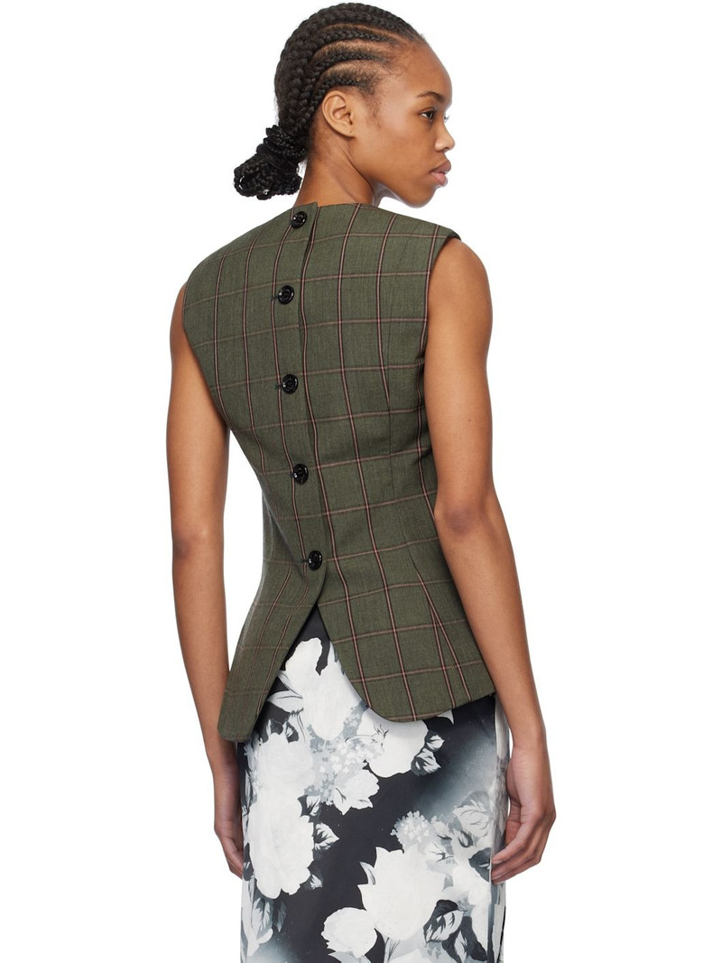 Khaki Blazer Top 3