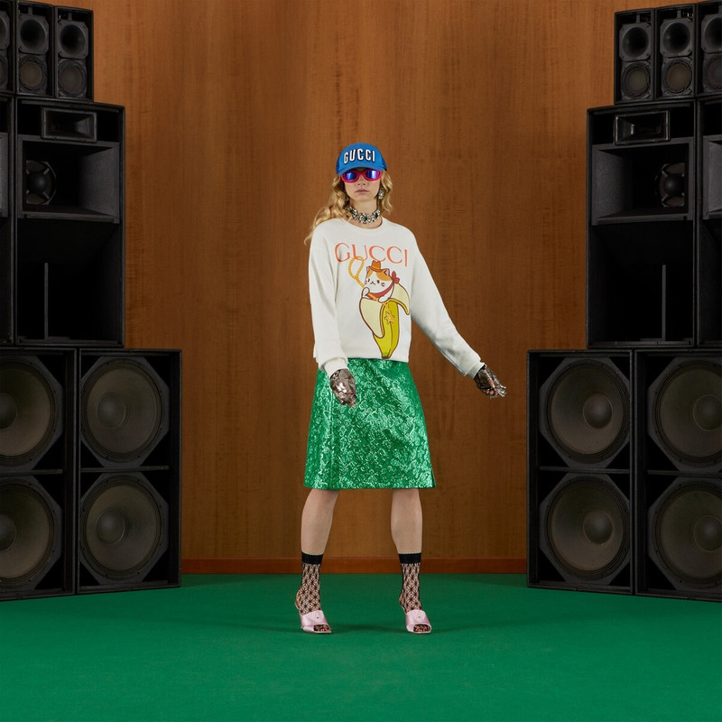 GUCCI Gucci and Bananya cotton sweatshirt outlook