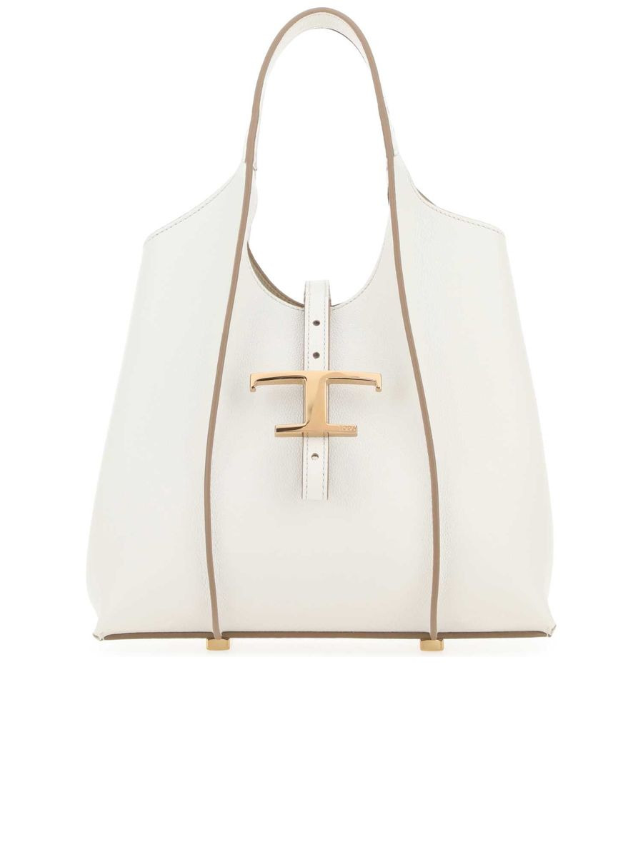 T Timeless Shopping Bag in Leather Mini - 1