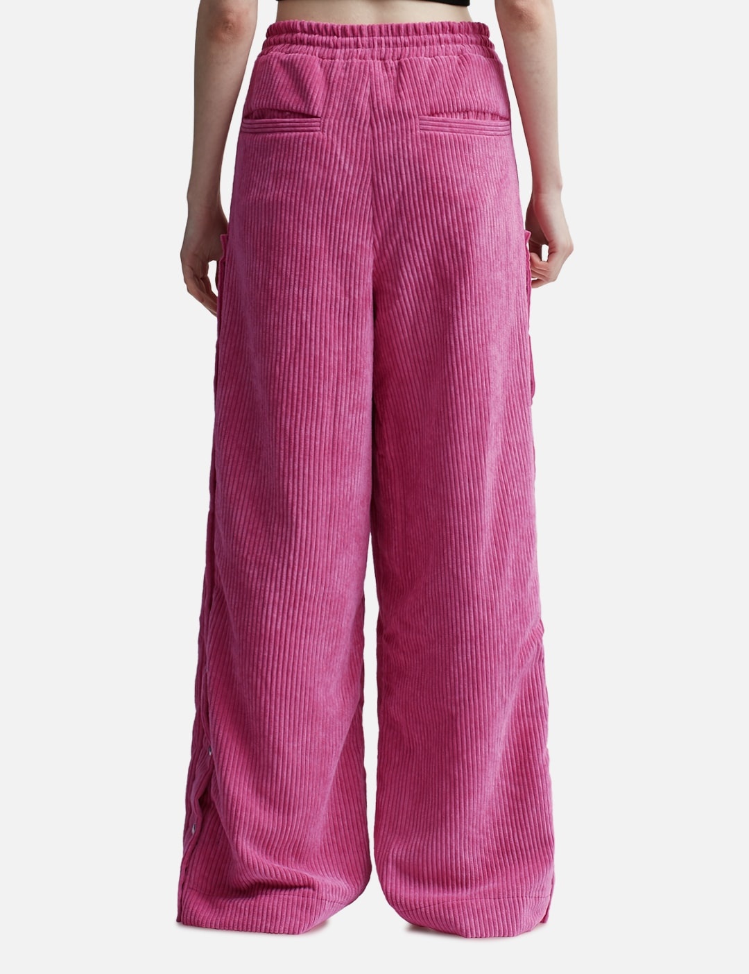 CORD SNAP TROUSERS - 3