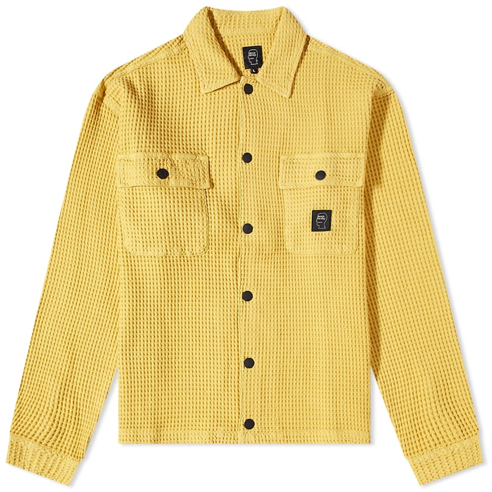 Brain Dead Waffle Snap Front Overshirt - 1