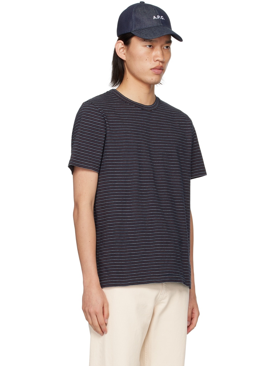 Navy Aymeric T-Shirt - 4