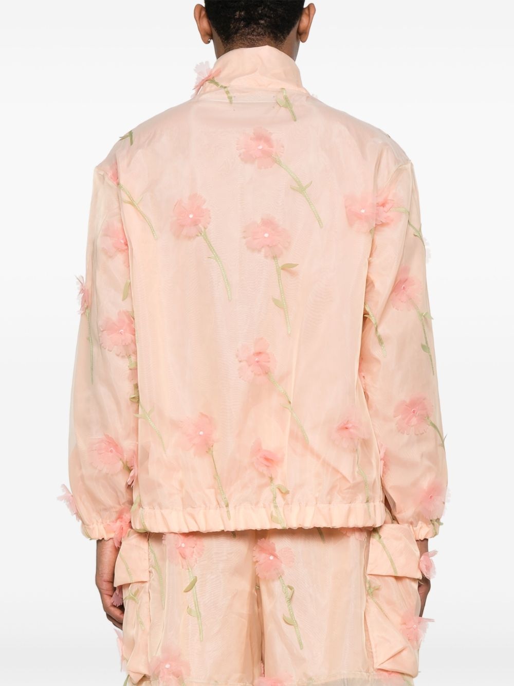 layered cargo flap jacket - 4