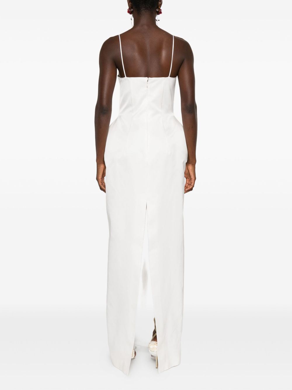sleeveless maxi dress - 4