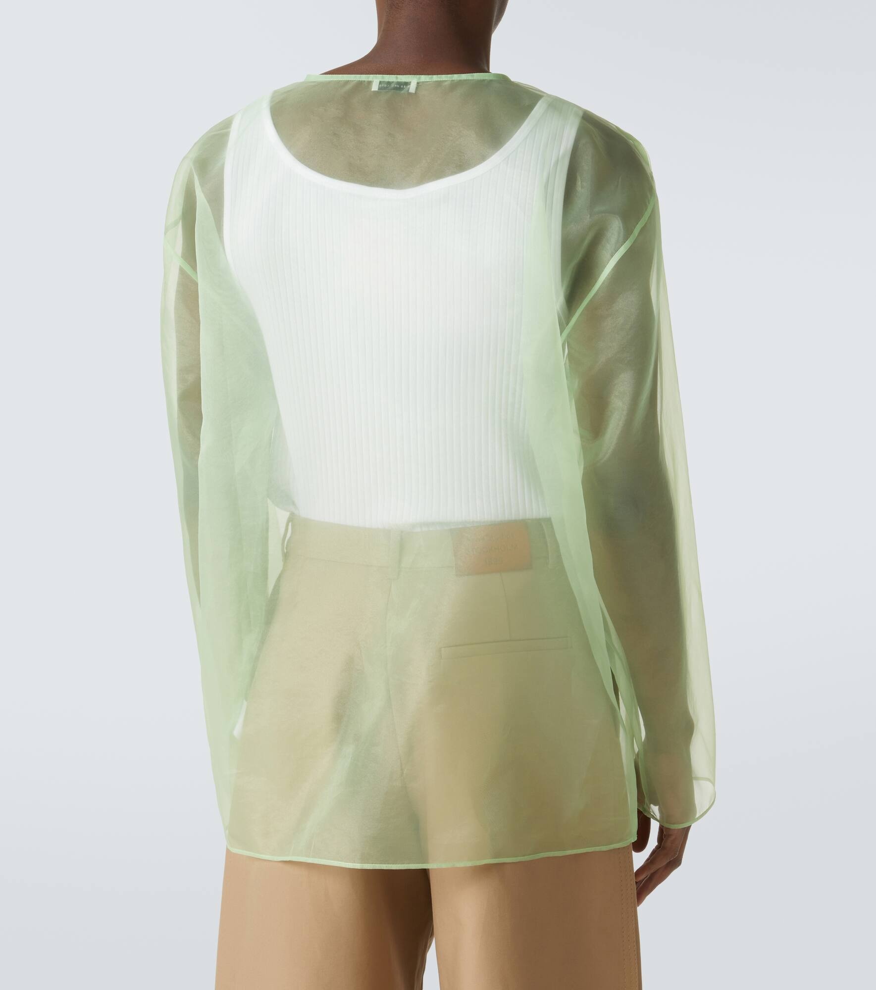 Oversized sheer top - 4