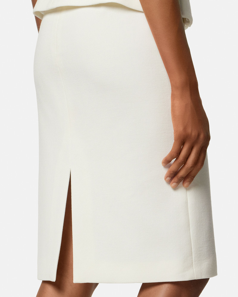 Double-Wool Crêpe Pencil Skirt 3
