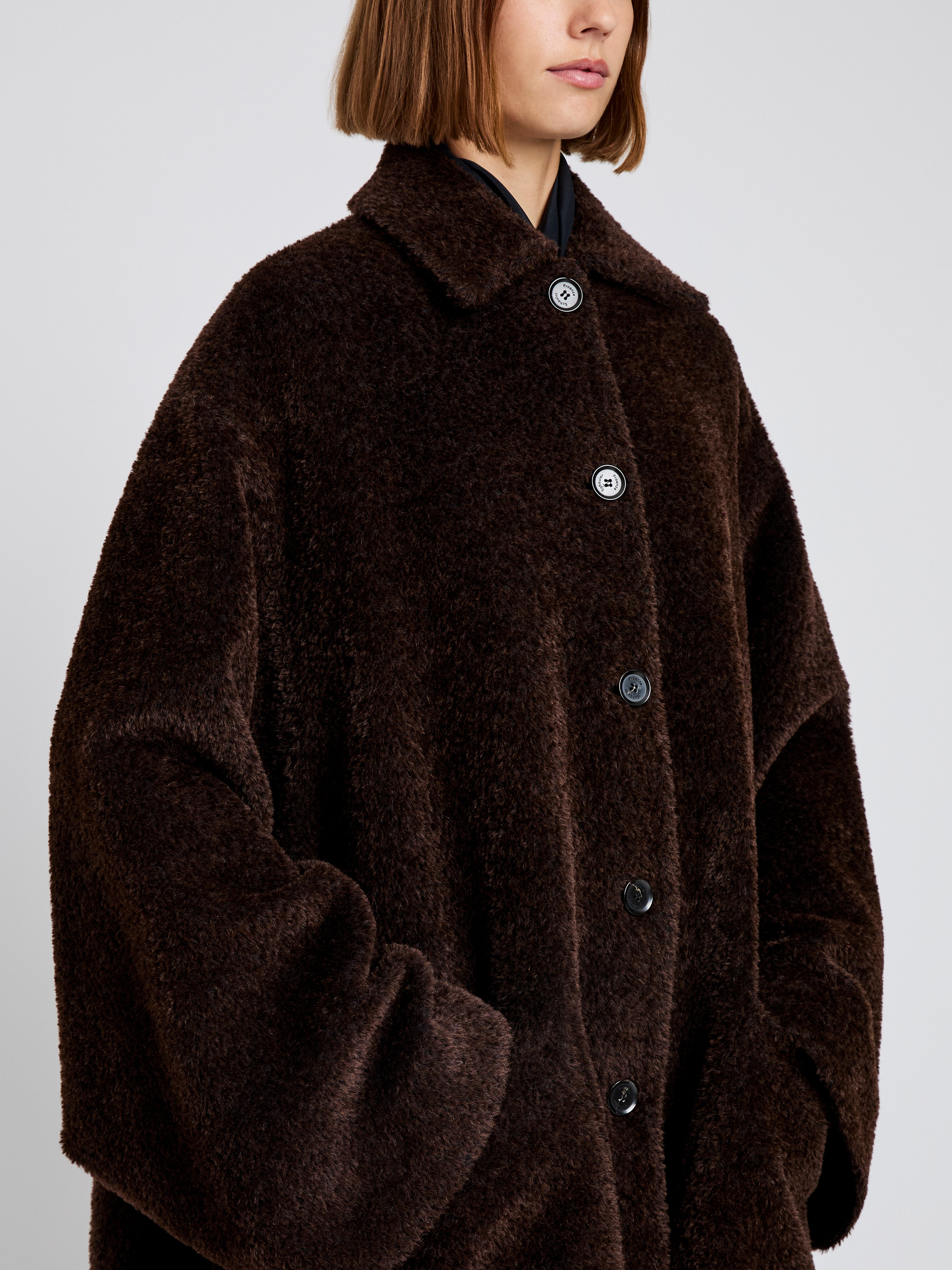 Verretta Coat in Alpaca Coating - 5